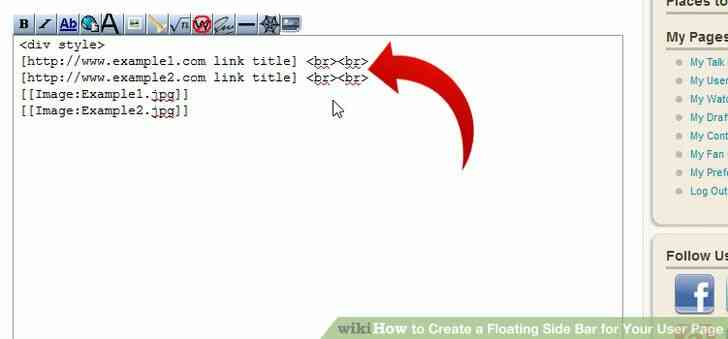 Image intitulée Créer un Flottant de la Barre Latérale pour Votre Page Utilisateur de l